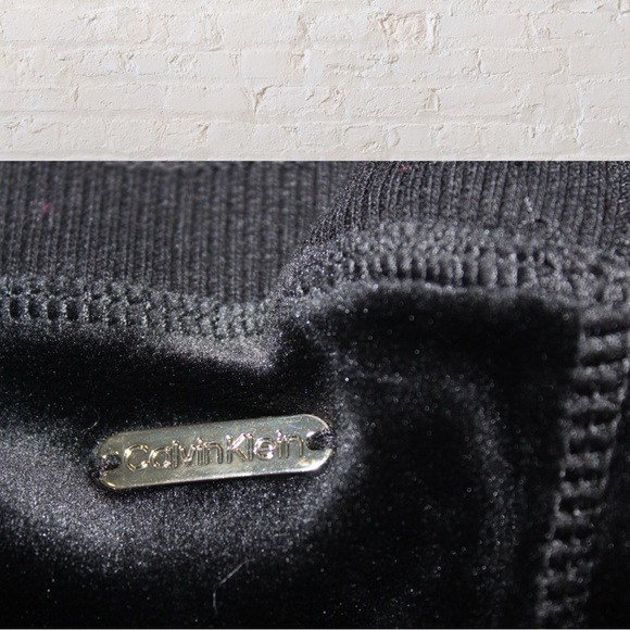 Calvin Klein Velour Pants - Picture 4 of 4